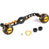 Buxuaaaa Manico per mulinello con manico per baitcasting EVA manopola Jigging Grip con montaggio parte di ricambio inferiore mulinello da pesca