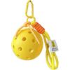 Hrtyvhin Portachiavi a forma di pickleball, portachiavi creativo a tema pickleball, ornamento originale per regali e annunci personali, accessorio colorato