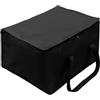 Auratrove Borsa termica termica Oxford di grande capacità per pentole da campeggio e utensili da barbecue, trasportatore termico per alimenti per picnic e consegna (48 x 35 x 28 cm)