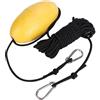 Generico Compatibile con Linea di Ancoraggio e Lancio alla deriva da 9,8 m/32,2 Piedi, Galleggiante Portatile Sea Drogue for Kayak da Barca