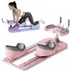 Generic Macchina per allungare la colonna vertebrale 6 in 1 con contatore a LED, allenamento regolabile in altezza per alleviare il mal di schiena, allenamento addominale e correzione della postura