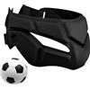 Gungtj Flag Football Headgear, Boys Soccer Training Protector, 9,84 x 3,15 x 0,39 pollici Sturdy Shock Proof Breathable Helmet for Outdoor Sport, Youth Girls Boys Teen Protective Gear