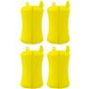 Generic Fermaglio per canna da pesca, leggero, a sgancio rapido, 4 in 1, palla fissa per esterni, pesca, escursionismo, campeggio