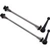 Buxuaaaa 1 paio di biciclette a sgancio rapido ruota posteriore Spiedo Strada Mountain Bike Quick Release Spiedo Clip Bolt Leva Leve per bici Anteriore Posteriore Bicicletta