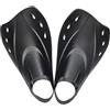 Luxshiny Pinne Nero da Snorkeling Corte Regolabili per Adulti in Materiale Termoplastico Leggere e Resistenti Atmosfera Estiva Perfette per Nuoto e Immersioni in Piscina o Mare