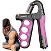 Générique Grip Strength Trainer, Adjustable Strengthener with Smart Counter, Finger Exerciser Workout Tool, Ideal for Home, Travel, School, Commuting, and Daily Hand Training