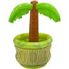 Generisch Palma gonfiabile da 66 cm, secchiello per ghiaccio portatile galleggiante, portabicchieri gonfiabile in PVC, contenitore isolante per bevande, birra, caffè, refrigeratore da piscina, decorazione per