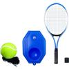 PETSOLA Auto-Allenamento, Portatile con Palla di Corda Attrezzatura per L'allenamento del Tennis Strumento per L'allenamento, Racchetta Rossa, per Bambini