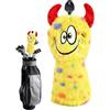 Genérico S per mazze da golf - Protezione divertente in peluche per legni da golf - per uomini e donne all'aperto, casa, giardino, sport, libero, auto, prato, gioco pratico allenamento