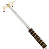 wkao Ponte telescopico per stecca da biliardo, da 13,18 a 166 cm, regolabile, in acciaio inox, con forcella bassa dorata, accessori per snooker con manico antiscivolo per giochi da tavolo e