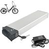 HJGHY ,48v12ah, Batteria per e-Bike da 48 V 8 Ah 10 Ah 12 Ah 14 Ah, Batteria al Litio di Ricambio per Bici Pieghevole da 36 V 10 Ah 13 Ah 15 Ah con Caricabatterie per Motore di Mountain Bike.