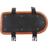 Minflora Sella posteriore per bici elettrica con schienale e seduta larga, include supporto a vite e fibbia elastica per un'installazione sicura su mountain bike (fibbia marrone)