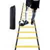 Generic Scaletta per il gioco dei piedi, 6 m di agilità | Allenamento | 6 m Foótwork - Adder con borsa per il trasporto per calcio, basket, baseball, tennis, per allenamento atletico, velocità, agilità