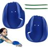 Generic Pagaie per nuoto, 1 paio di cinghie regolabili, ergonomiche, per adulti e bambini, per piscina all'aperto, palestra, cortile, professionisti, ragazzi e ragazze