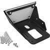 Generico Compatibile con Supporto for Poppa in Alluminio pressofuso da 5 mm, Staffa Nera for Motore da Pesca alla traina for Kayak