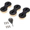 AJTUTUS Longboards Tavola da Surfboard Fin Box Universali Tavola da Surf Fin Box Wakeboard Fims Spine Surf Parte Nuoto Accessori Surf
