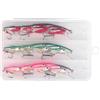Yuemeuy Esca per Bass | Tre Esche Affondanti con Ami,Esca da Pesca per Bass,per Laghi Fiumi Stagni Crappie Walleye Pike Persico