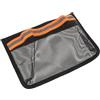 TOYANDONA Borsa Porta Racchette da Ping Pong con Organizer Sottotavolo per Palline e Racchette, Custodia ad Alta Densità Nera con Tasche Multiple, Supporto a Rete da Appendere per