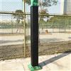 Generic Imbottitura per palo da basket, protezione anti-collisione per campi e garage, adatto per pali quadrati da 12,5 a 20,3 cm