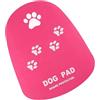 Generic Tappetino per paddleboard per cani, motivo zampe, antiscivolo, in PVC, impermeabile, per tavola da surf per cani, per paddleboard, yacht, barche, skimboard, canoe, piscina, gradini, attività