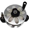 KQFCAZRE Scuba Diving Reel Bobina Avvolgicavo Sub Leggera in Alluminio con Linea per Immersione Subacquea Fermo per Dita Portatile Adatta a Snorkeling Pesca, Linea 60m