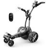 NAVEE Carrello da Golf Elettrico Birdie 3X con Inseguimento Automatico e Telecomando, Autonomia per 36 Buche, Pendenza Massima 25°, Ruote Fuoristrada, Pieghevole