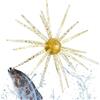 Generico Esca artificiale da pesca 11 cm - Swimbait in morbido silicone | Esca da pesca realistica per trote, pesci gatto, lucci e persici | Galleggiante per acqua e salata