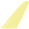 HuadZhylyx Pinna Universale in PVC per tavola da Surf, timone Posteriore per Paddle Board; Pinna di Coda Leggera e Resistente, dal Design Unico, Adatta a Tutte Le Tavole da Surf, Compatibile (Gialla)