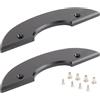 Generic Protezione per skateboard e skateboard, ammortizzante, accessorio sportivo, 13 cm, protezione dei bordi dello skateboard, striscia paraurti in gomma, protezione per coda del naso, per bambini, ragazzi