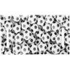 TOGEVAL Copri Sedili in Fibra Superfine per Golf Cart Motivo a Pallone da Calcio Morbido e Confortevole, Dimensioni 130x80 Cm, Protezione per Sedili Doppi