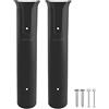 Buxuaaaa 2Pcs Tubo Rod Rack - Parti di ricambio e accessori per torneo di pesca, canna da pesca, supporto con viti Supporti Stand-up