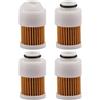 AYZLGAA for Yamaha 68v-24563-00 Fuel Filter Compatible with 50 60 75 90 115 HP for Mercury 75hp 80hp 90hp 100hp Outboard Engines 8m0168897(4 PCS)