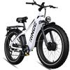 RINCC RN70 Bici Elettrica MTB Doppio Motore Versione Aggiornata,960Wh 20Ah Batteria,Autonomia fino a 100-120 km,Pneumatici All Terrain Fat 26"*4,0",Freni a disco idraulici,7 Velocità