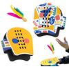 Gungtj Family Paddle Game, Gioco portatile Paddle, Shuttlecock Sport Game, Hand-Eye Coordination Game, Balance Training Game, Paddle Game for Kids, Paddle Game for Adults, Outdoor Ball Sport