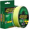 jamgeery Filo da pesca intrecciato, Resistente all'abrasione, 328 FT, PE per pesci