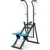 Generic Scalatore verticale per palestra domestica, pieghevole, silenzioso, montaggio rapido, manubrio regolabile, macchina cardio a basso impatto con monitor LCD, capacità 136,1 kg