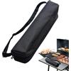 Generic Borsa per utensili da grill, borsa per pentole da esterno, organizer portatile da cucina, custodia resistente con scomparti multipli, porta pentole per picnic, campeggio, viaggi zaino in spalla