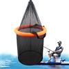 Generic Cestino da pesca, pieghevole, portatile, galleggiante, a rete fine, per gamberi, pesci gatto, campeggio, fiume, barca, stagno, all'aperto