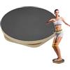 Generic Ab Twister Board per esercizi - Balance Twist Board Wood Core Waist Twister | Home Fitness e dispositivo dimagrante | Body Toning addominale Sculptor portatile Twisting Disc per allenamento