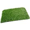 AsrMyjcx Tappeto da Golf Allenamento Tappetino da Golf Pratica Tappeto Sintetica Supporto PP PE Base Antiscivolo Realistico Portatile Adatto per Uomo, Erba Corta