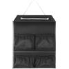 Liqzirtu Organizer da parete per tennis da tavolo, 4 tasche, per sport con palla, per casa, sport, allenamento, esercizi interni ed esterni