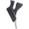 DuskHaven Scabbard Porta Spada Medievale in Pelle PU con Corda Decorativa Supporto Regolabile per Cintura Accessorio Costume Cavaliere Adatto per Cosplay Feste, Nero