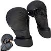 Gungtj Guanti da boxe professionali, guanti da kickboxing, guanti imbottiti regolabili per allenamento fitness a casa, palestra, attività all'aria aperta, pratica esercizio