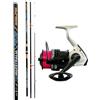Kolpo combo pesca Surfcasting canna tre sezioni surf 80/200 gr 4.20 metri + mulinello 7000 + filo precaricato