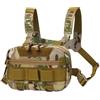 Generico Chest Pack For Men - Oxford Cloth Running Chest Bag, Breathable Mesh Vest Backpack, Large Opening Multi Pocket Storage Pouch, Lightweight Outdoor Travel Hiking Sports Utility Front Carry Gear