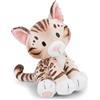 NICI Gatto del Bengala di peluche, morbido, tenero pupazzo per coccole e giochi, per adulti e bambini, 20 cm, marrone - 62190