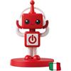 FABA Persongaggio Sonoro - FABA-ME rosso - Crea la tua storia! Registra la tua favola, 60 Minuti di Registrazione, Racconta Audio Personalizzati