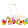 New Classic Toys Woet® Bici Senza Pedali Giocattolo Blu in Legno per Bambini - Bici per Bambini Piccoli - Equilibrio e Coordinazione - Giocattolo di Imitazione - A Partire da 2 Anni