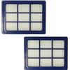 vhbw set da 2x filtro compatibile con Nilfisk Elite Comfort Parquet, Elite Comfort Pet Pack aspirapolvere - Filtro HEPA anallergico