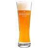AMAVEL Bicchiere da Birra Weiss con Incisione Corona, Personalizzato con Nome e Data, Calici in Vetro da Collezione, Accessori Decorativi Casa